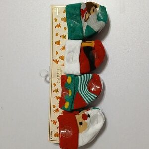 Christmas Socks For Baby 8 Pairs NWT